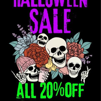 ★ Halloween Sale開催★全品20％OFF！